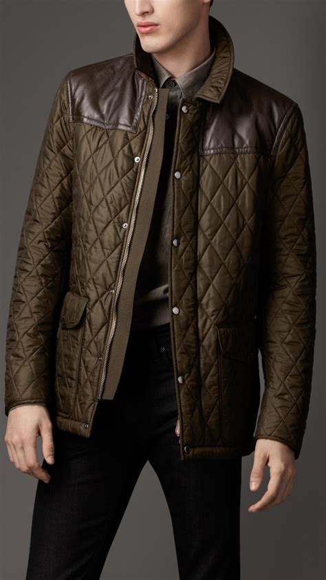 mens jacket burberry|burberry denim jacket men.